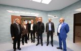 بازدید تاجگردون، مدیرعامل نفت گچساران و مسئولان كشوری از بیمارستان جدید نفت