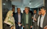 بازدید تاج‌گردون و سرپرست دانشگاه علوم پزشکی یاسوج از بیمارستان نرگسی