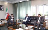 بررسی مشکلات زیرساخت‌ها و جامعه ورزشی کهگیلویه و بویراحمد در دیدار تاجگردون و استاندار با وزیر