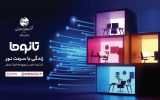 نقاطی از یاسوج که قابلیت واگذاری اینترنت پرسرعت فیبر نوری( FTTH) دارد